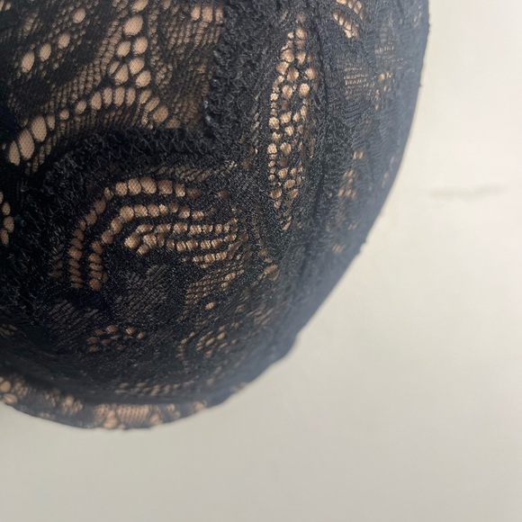 ThirdLove black 24/7 Lace Contour Plunge  Bra size 40F - Picture 4 of 7